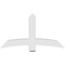 Ekena Millwork Bellingham Architectural Grade PVC Gable Bracket, 60"W x 32 1/2"H x 6"D x 6"F, 13/12 Pitch GBP060X33X0606BEL00 - alternate 3